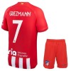 Maglia Atlético Madrid Griezmann 7 Bambino Prima Divisa 2023-24 Maglia Atlético Madrid Griezmann 7 Bambino Prima Divisa 2023-24